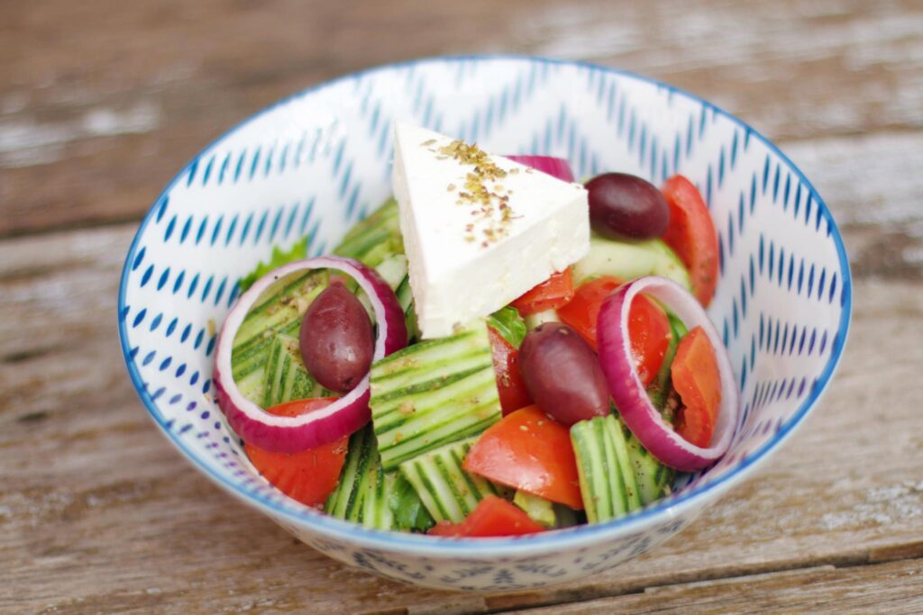 Greek Salad with Feta & Kalamata Olives